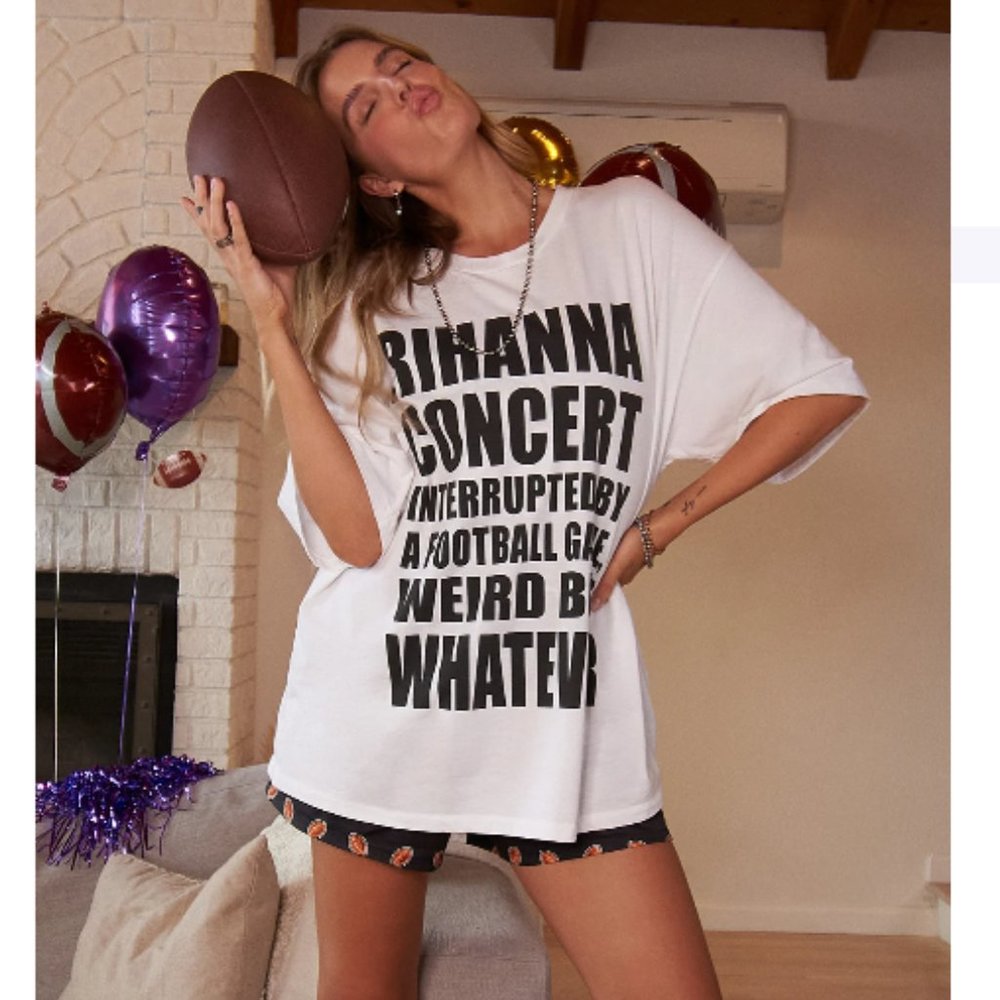 Savage X Fenty Limited-Edition LVII Surprise Tee (Superbowl)